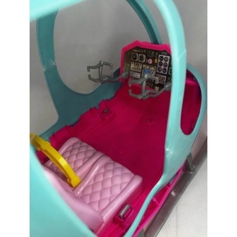 Mattel Barbie Helicopter Dreamhouse Adventures w/ Moped & Snowmobile